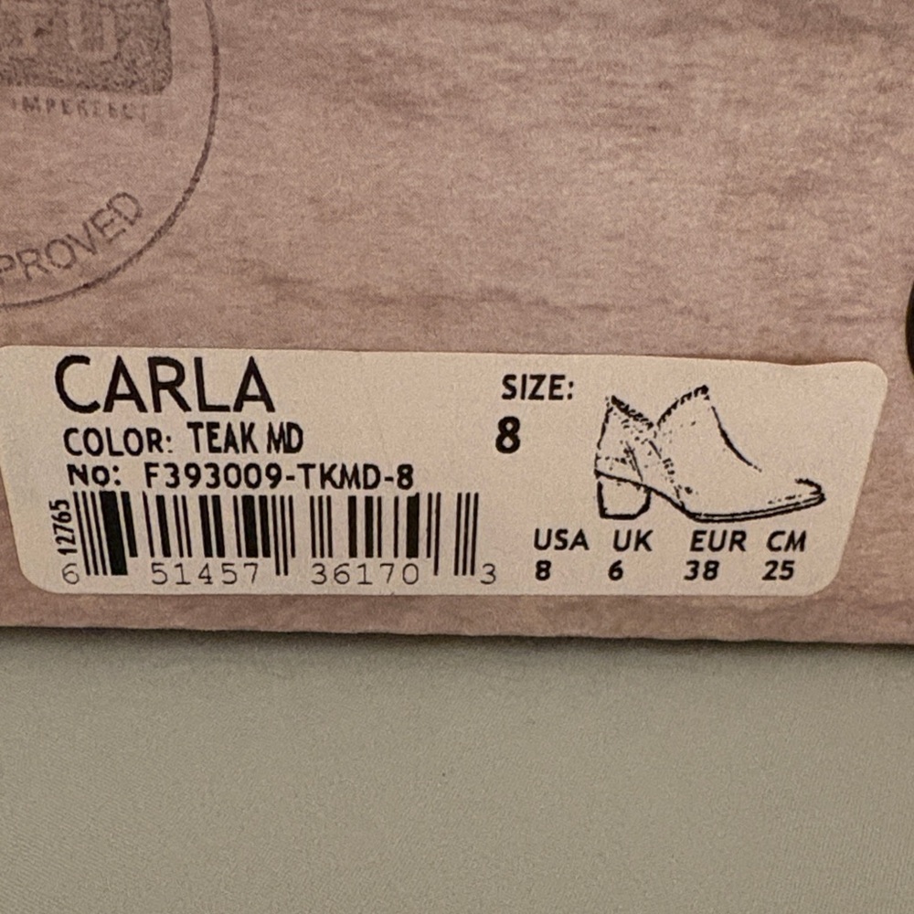BED|STU Distressed Brown Ankle Booties - Picture 11 of 11